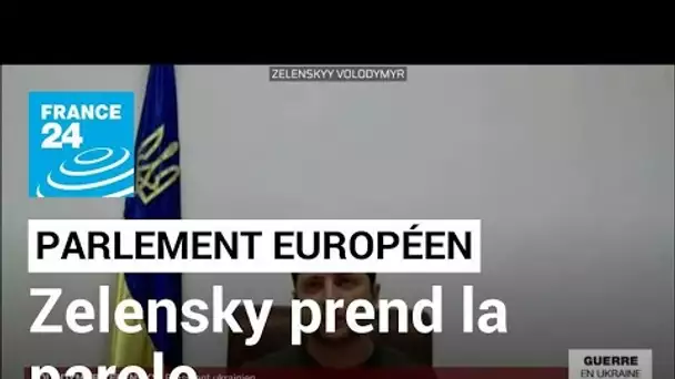REPLAY - Le président Zelensky s'adresse au Parlement européen • FRANCE 24