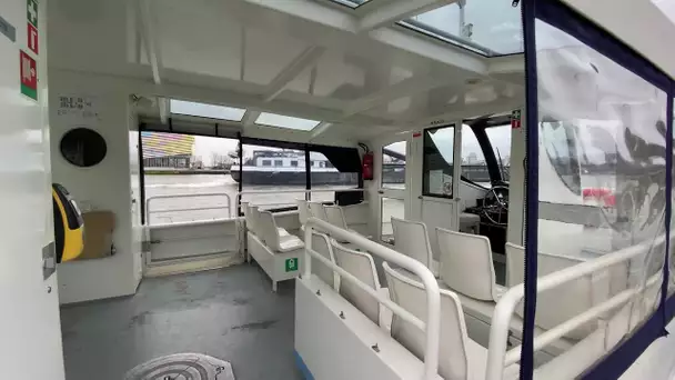 Une nouvelle navette fluviale à Rouen