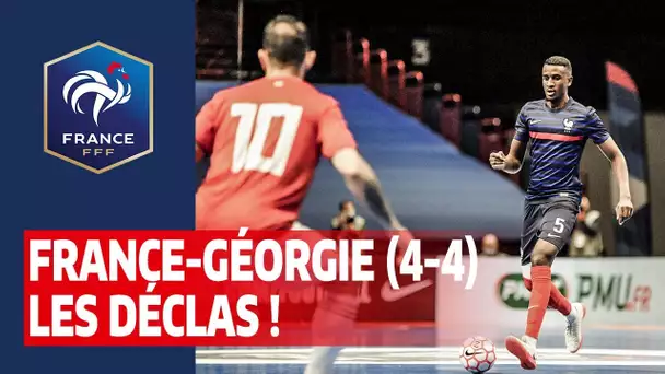 Futsal : France-Géorgie (4-4), les réactions