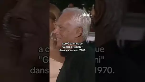 Le styliste italien Giorgio Armani est mort à l’âge de 91 ans.