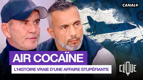 Le cerveau de l’affaire Air Cocaïne, Frank Colin, est sur le plateau de Clique - CANAL+