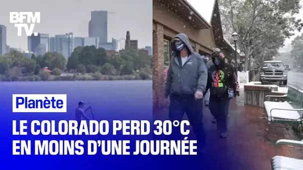 De l’été à l’hiver en 24h… Le Colorado perd 30°C en moins d’une journée