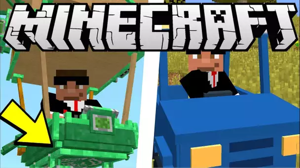 MINECRAFT 1.12 : DES DIRIGEABLES ET DES VOITURES DANS MINECRAFT ! MOD MINECRAFT