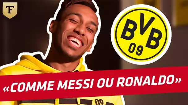 Aubameyang : "Je veux faire comme Ronaldo ou Messi"