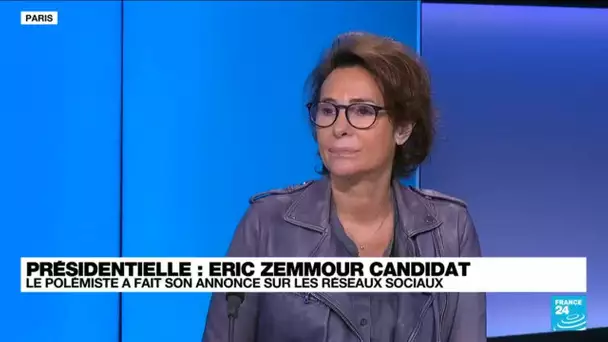 Présidentielle 2022 : Éric Zemmour "en posture de monarque républicain" • FRANCE 24