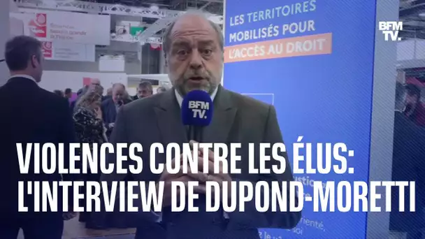 Violences contre les élus: l'interview d'Éric Dupond-Moretti en intégralité