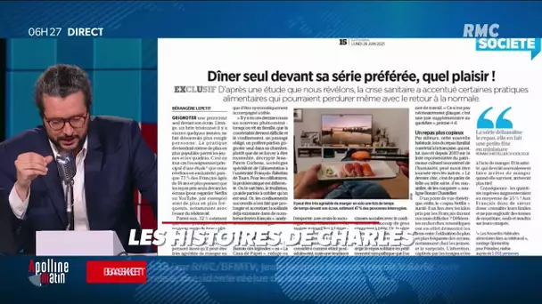 Manger devant une série ou devant YouTube: le nouveau plaisir solitaire des français