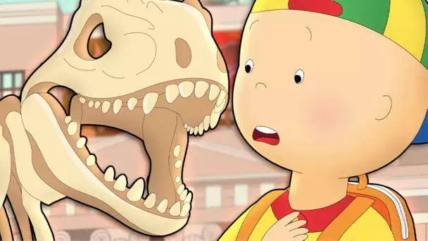 Caillou Visite le Musée des Dinosaures | Caillou en Français