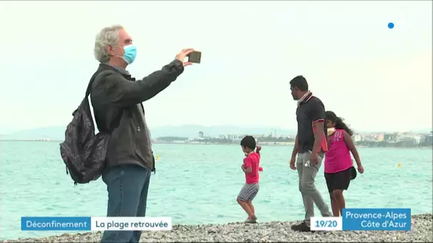 Déconfinement : réouverture des plages dans les Alpes-Maritimes