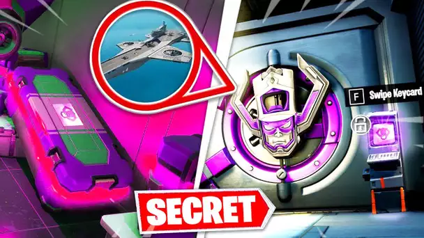 J'OUVRE LE COFFRE-FORT SECRET DE *GALACTUS* SUR FORTNITE ! (Que cache t-il à l'intérieur ...)