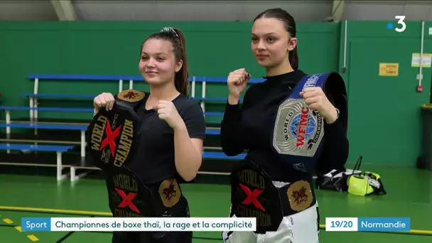 Anaëlle et Lina, championnes de Muay Thaï made in Normandie