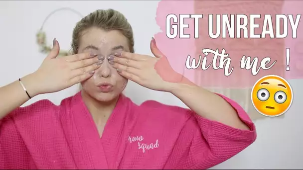 JE ME DÉMAQUILLE DEVANT VOUS : GET UNREADY WITH ME 🙈