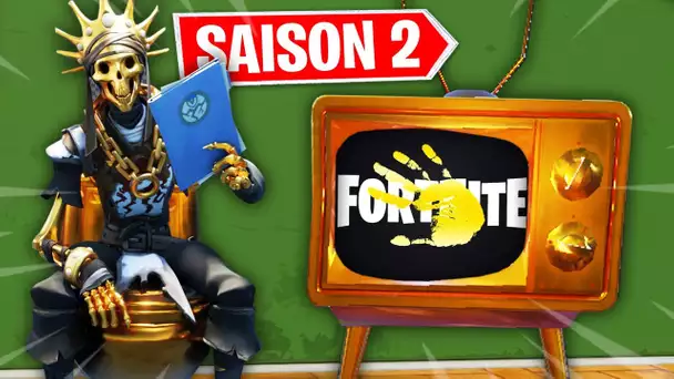 NOUVEAU TEASER SAISON 2 SUR FORTNITE ! LES OBJETS SE TRANSFORMENT EN OR ...