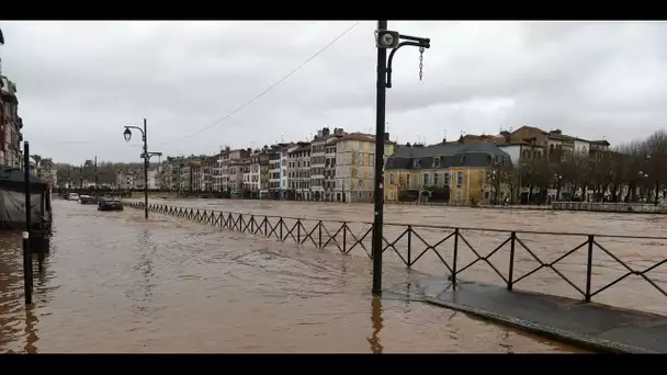 Pluies et inondations dans le sud-ouest : Landes et Pyrénées-Atlantiques en vigilance rouge