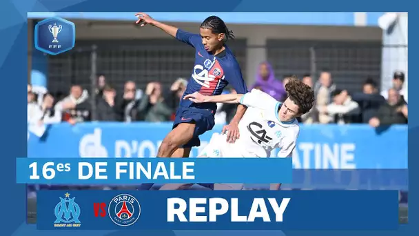 16es de finale : Ol. de Marseille -Paris-SG U18 en direct (14h25) I Coupe Gambardella-CA 2023-2024