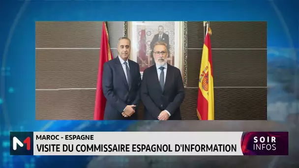 Abdellatif Hammouchi s’entretient avec le Commissaire général d´information espagnol