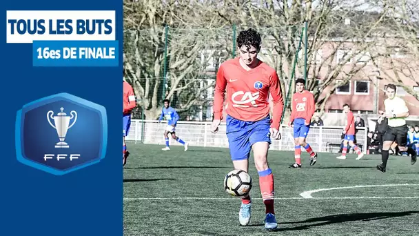 Tous les buts des 16es de finale, Coupe Gambardella-Crédit Agricole I FFF 2019-2020