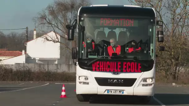 Rochefort : Keolis forme ses chauffeurs de bus
