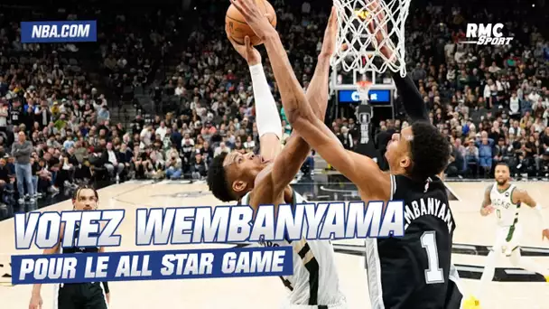 NBA: "Votez Wembanyama pour le NBA-All Star Game", l'appel de Stephen Brun