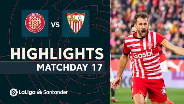 Resumen de Girona FC vs Sevilla FC (2-1)