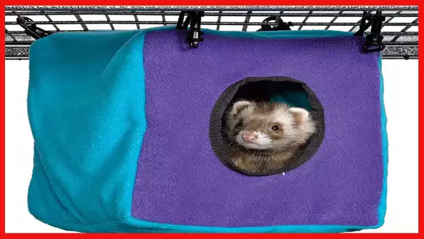 Ferret Nation Cozy Cube for Ferret Nation & Critter Nation Small Animal Cages | Measures 8.5L x 8.5W