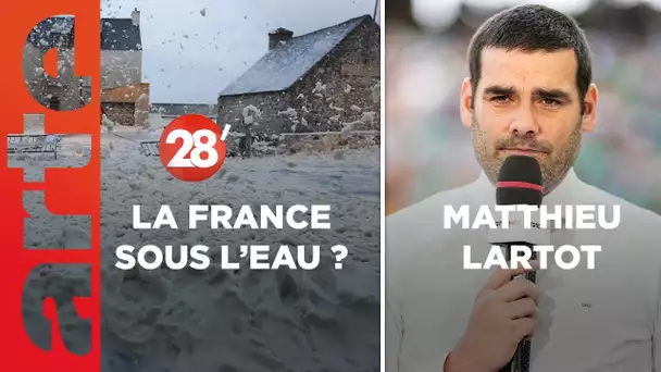 Matthieu Lartot / La France peut-elle faire face à la montée des eaux ? - 28 Minutes - ARTE