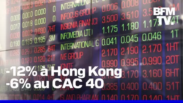 Les bourses mondiales en chute libre après les annonces de Donald Trump sur les droits de douane