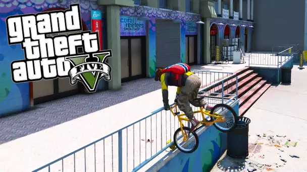 PARKOUR BMX 2ans APRES ! GTA 5