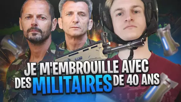 JE M&#039;EMBROUILLE AVEC DES MILITAIRES DE 40 ANS SUR FORTNITE