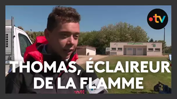 Interview Thomas Tacnet, éclaireur de la flamme olympique