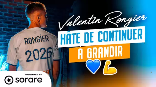 Valentin Rongier : « 𝑯𝒆𝒖𝒓𝒆𝒖𝒙 𝒅𝒆 𝒑𝒐𝒖𝒗𝒐𝒊𝒓 𝒑𝒓𝒐𝒍𝒐𝒏𝒈𝒆𝒓 𝒍’𝒂𝒗𝒆𝒏𝒕𝒖𝒓𝒆 𝒊𝒄𝒊. » 💙