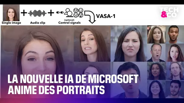 VASA-1: la nouvelle IA de Microsoft anime des portraits de façon ultraréaliste