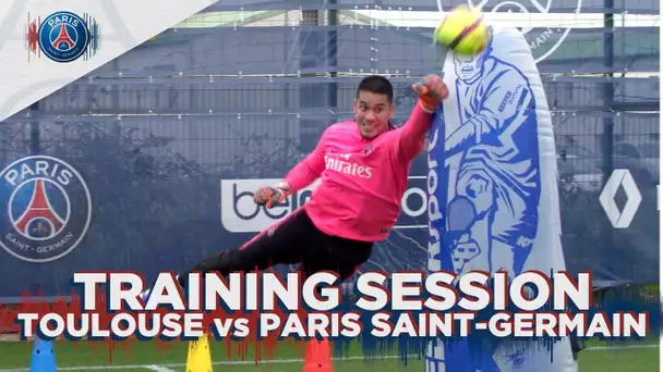 TRAINING SESSION -  TOULOUSE FC vs PARIS SAINT-GERMAIN