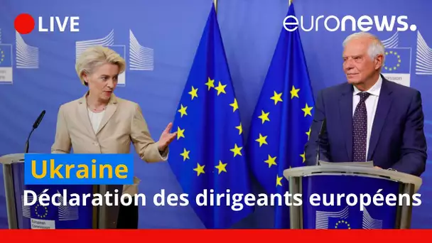 En direct | Ukraine : déclaration des dirigeants européens
