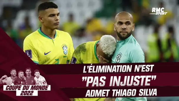 Croatie (Q) 1-1 Brésil (4-2 tab) : Une élimination "pas injuste" reconnait Thiago Silva