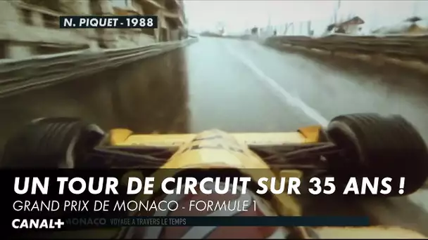 Un tour de circuit à Monaco étalé sur 35 ans !