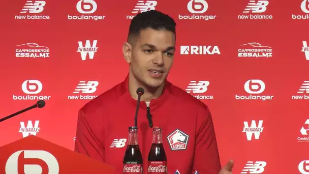 La conférence de presse d'Hatem Ben Arfa, nouveau joueur du LOSC