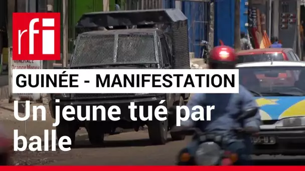 La Guinée enregistre son premier mort lié à une manifestation depuis le début de la transition
