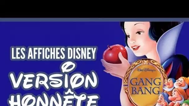 Top des affiches de films Disney version honnête