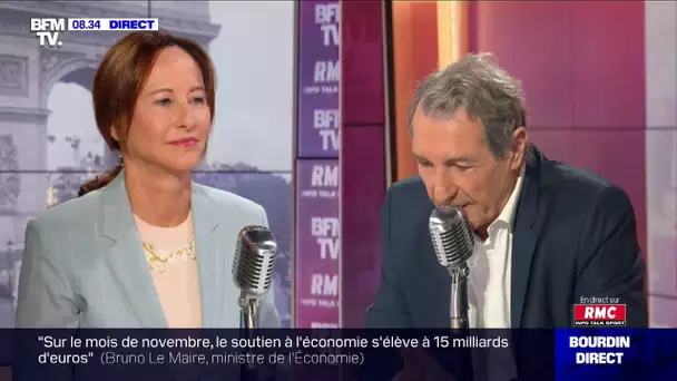 "En situation de crise, il faut une gestion de crise. Il faut s'adapter" estime Ségolène Royal