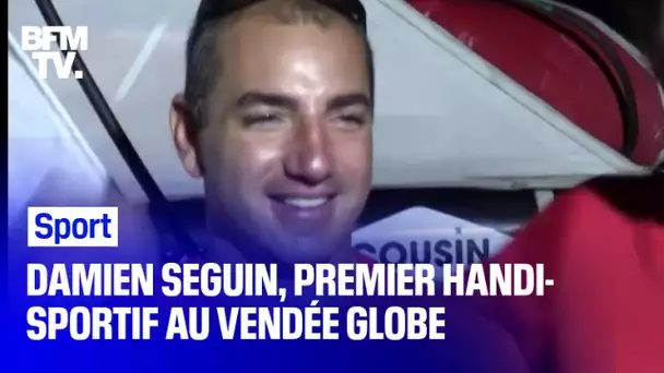 Damien Seguin, premier handisportif à participer au Vendée Globe
