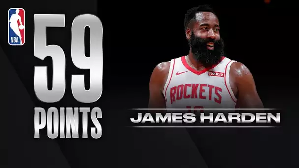 JAMES HARDEN DROPS 59 PTS!