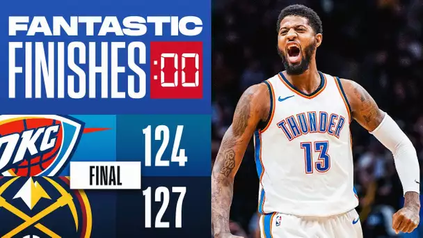 Final 1:59 WILD ENDING Thunder vs Nuggets - February 1, 2018 😲🔥