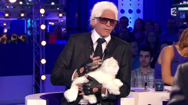 Karl Lagerfeld : imitation par Marc-Antoine Le Bret #ONPC