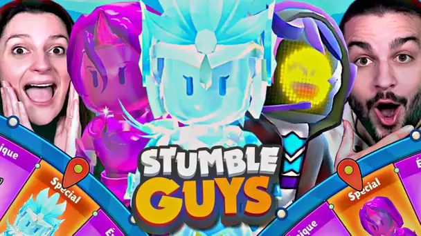 TOUS LES NOUVEAUX SKINS DE LA MISE A JOUR SUR STUMBLE GUYS !