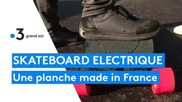 Skateboard électrique : une planche 100% made in France, montée en Alsace