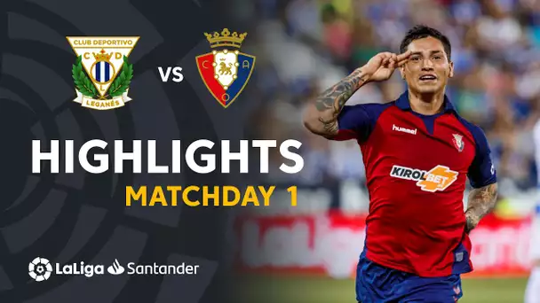 Highlights CD Leganés vs CA Osasuna (0-1)