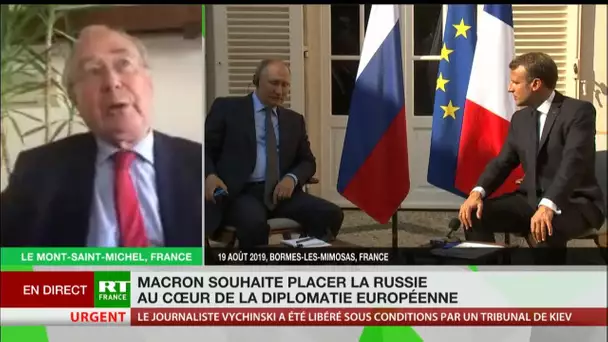Jean Bizet (LR) : «Le président Macron souhaite un dialogue constructif avec la Russie»