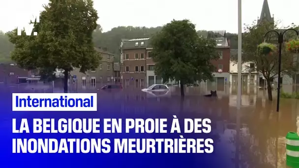 En Belgique, des pluies diluviennes causent des inondations meurtrières