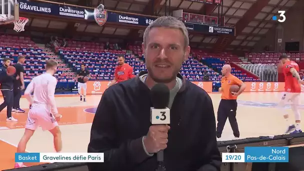 Basket : 1er match à domicile de Gravelines Dunkerque contre Paris le 6 octobre.